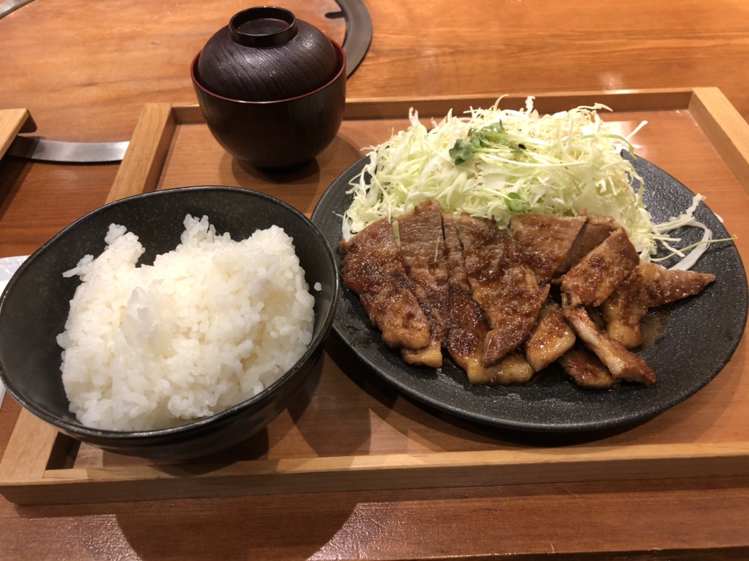 トンテキ🍖ランチ