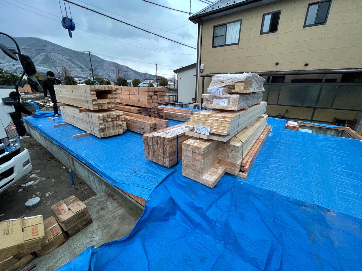 安佐北区可部I様邸〜上棟前日〜