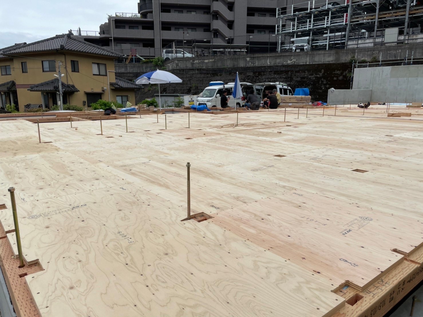 〜３階建アパート土台〜